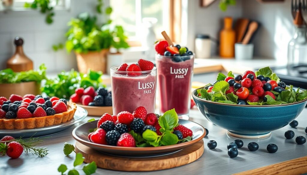 Lussy berries in recipes